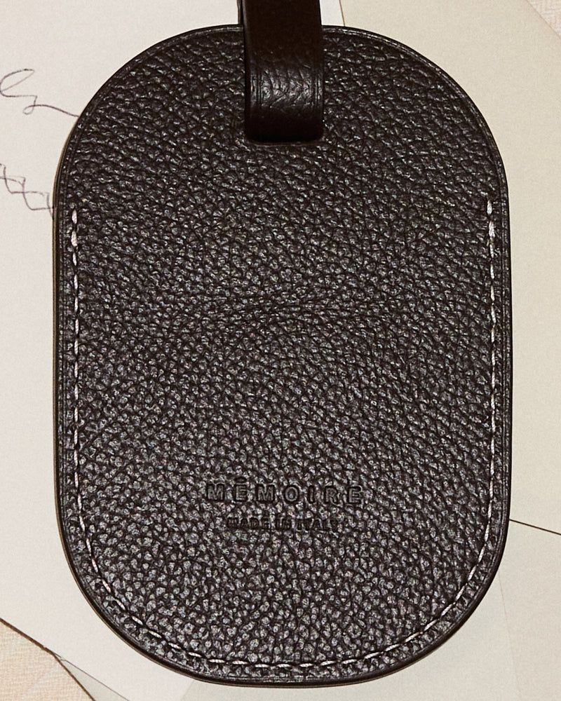 Kensington Leather Luggage Tag
