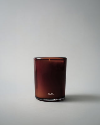 Handblown Glass Candle