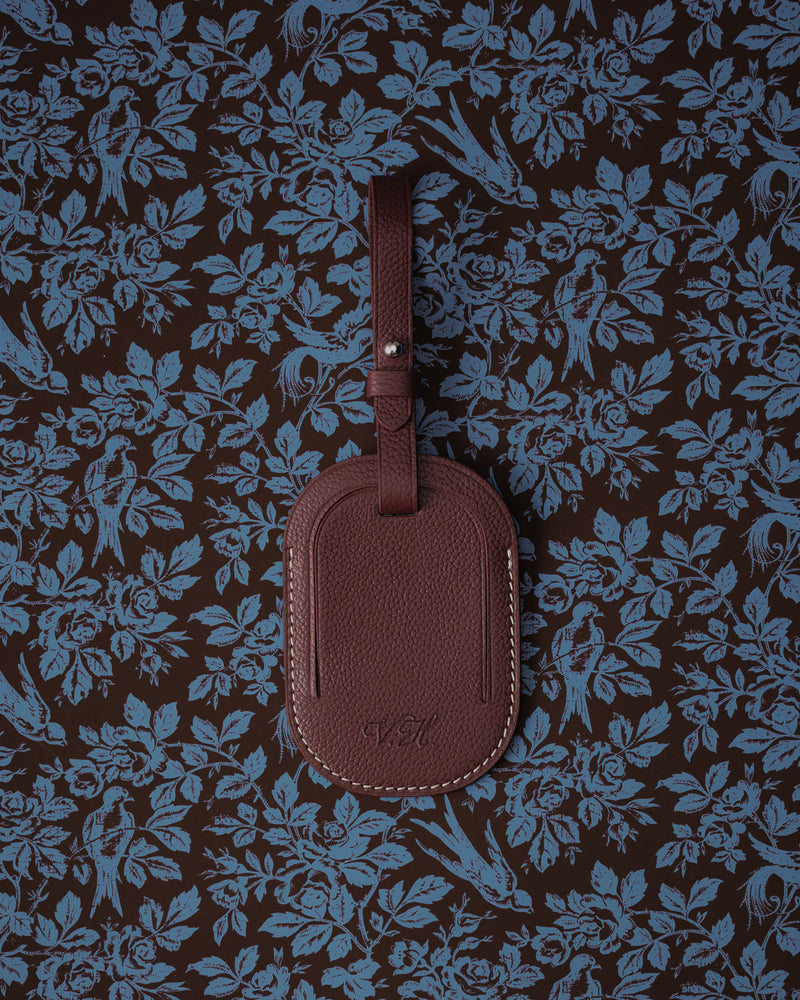 Kensington Leather Luggage Tag