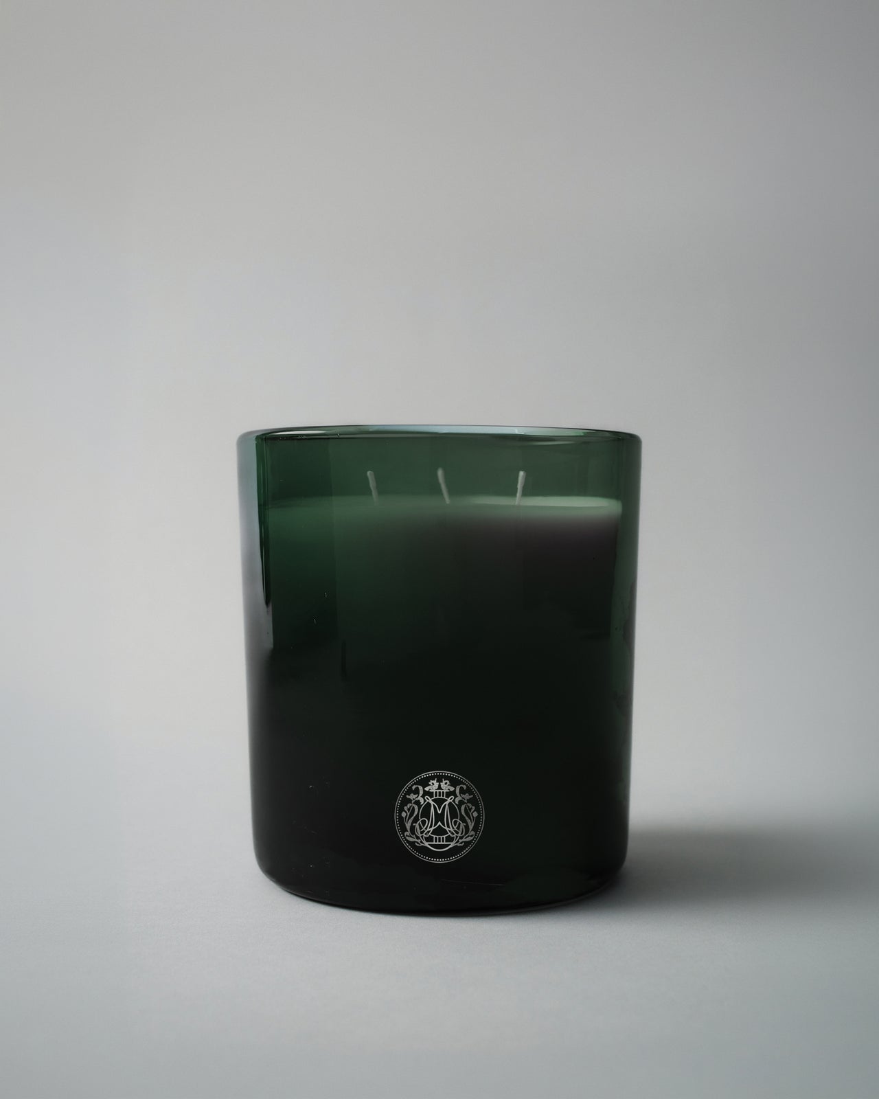 Handblown Glass Candle
