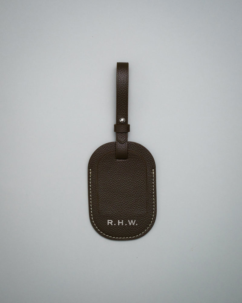 Kensington Leather Luggage Tag