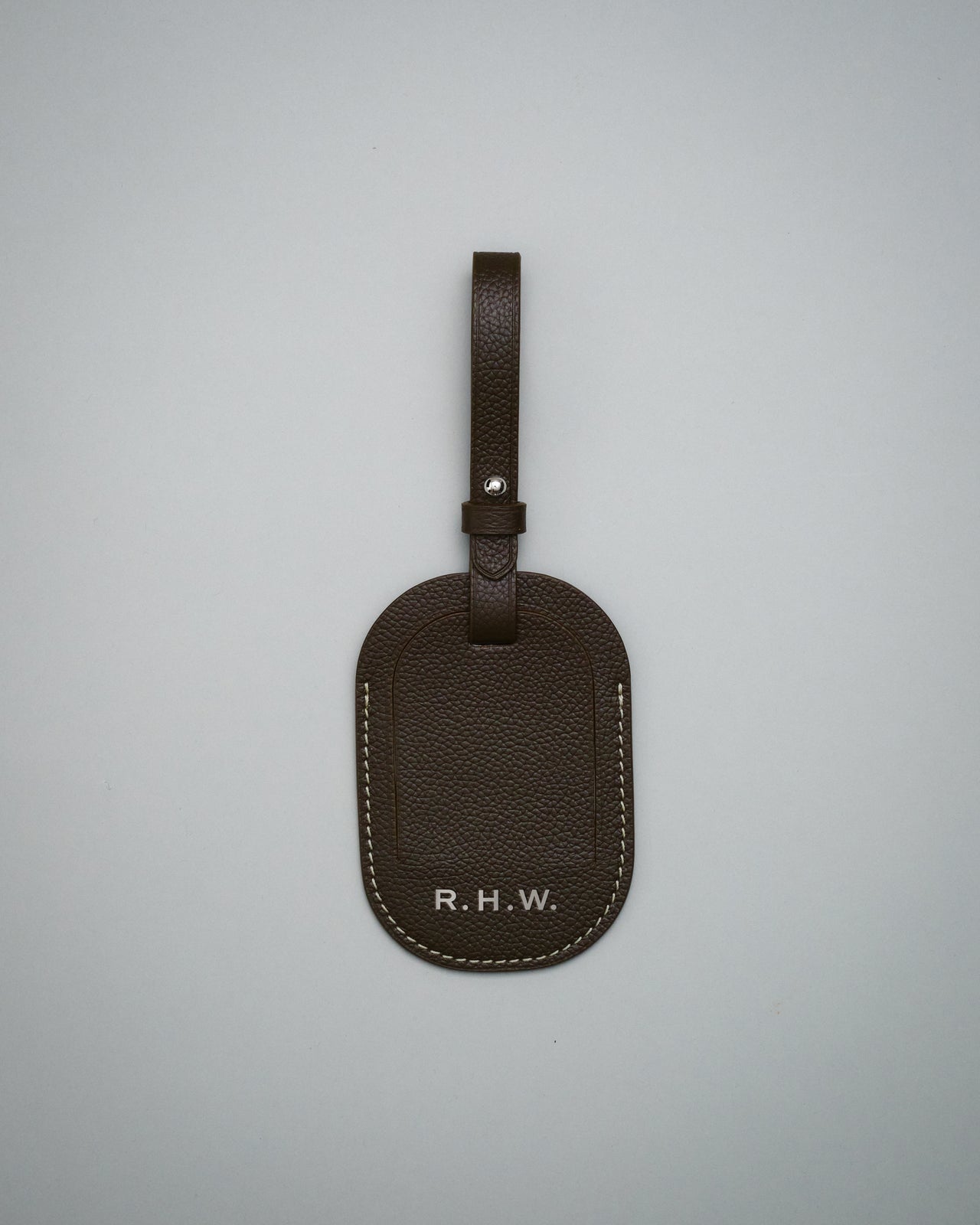 Kensington Leather Luggage Tag