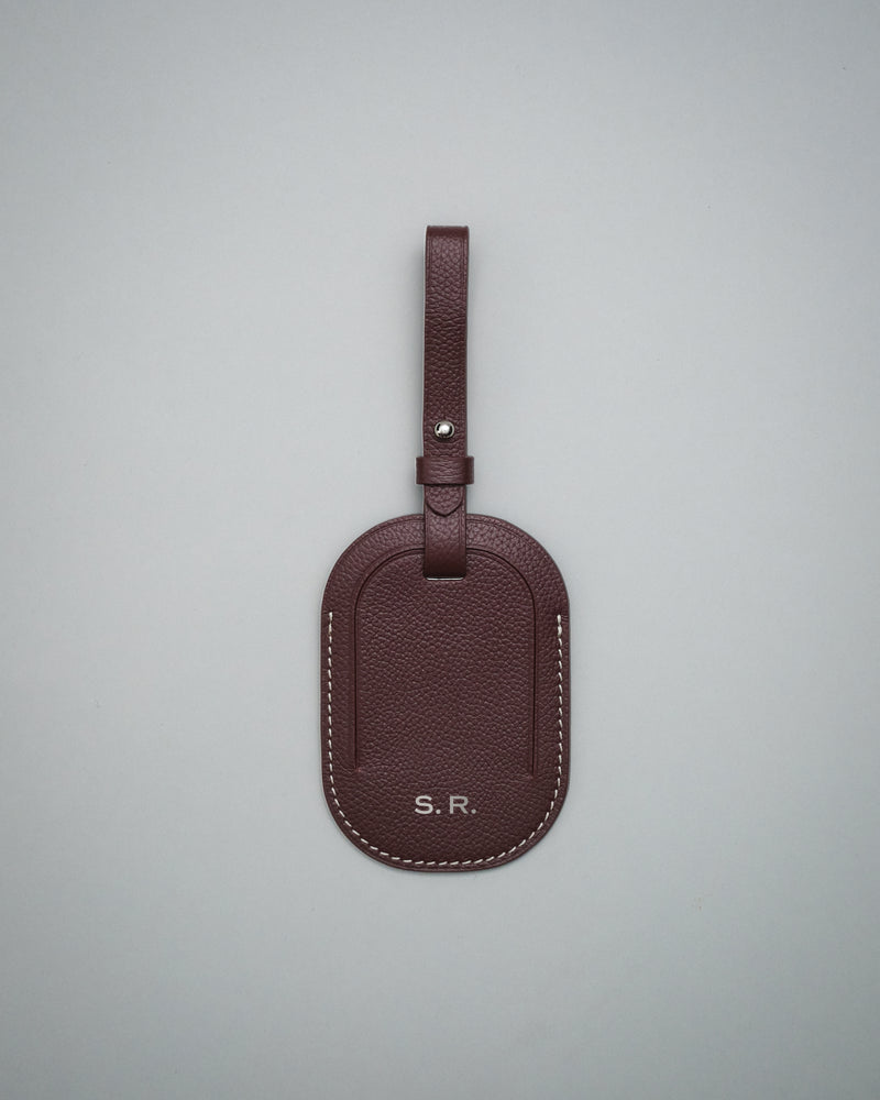 Kensington Leather Luggage Tag