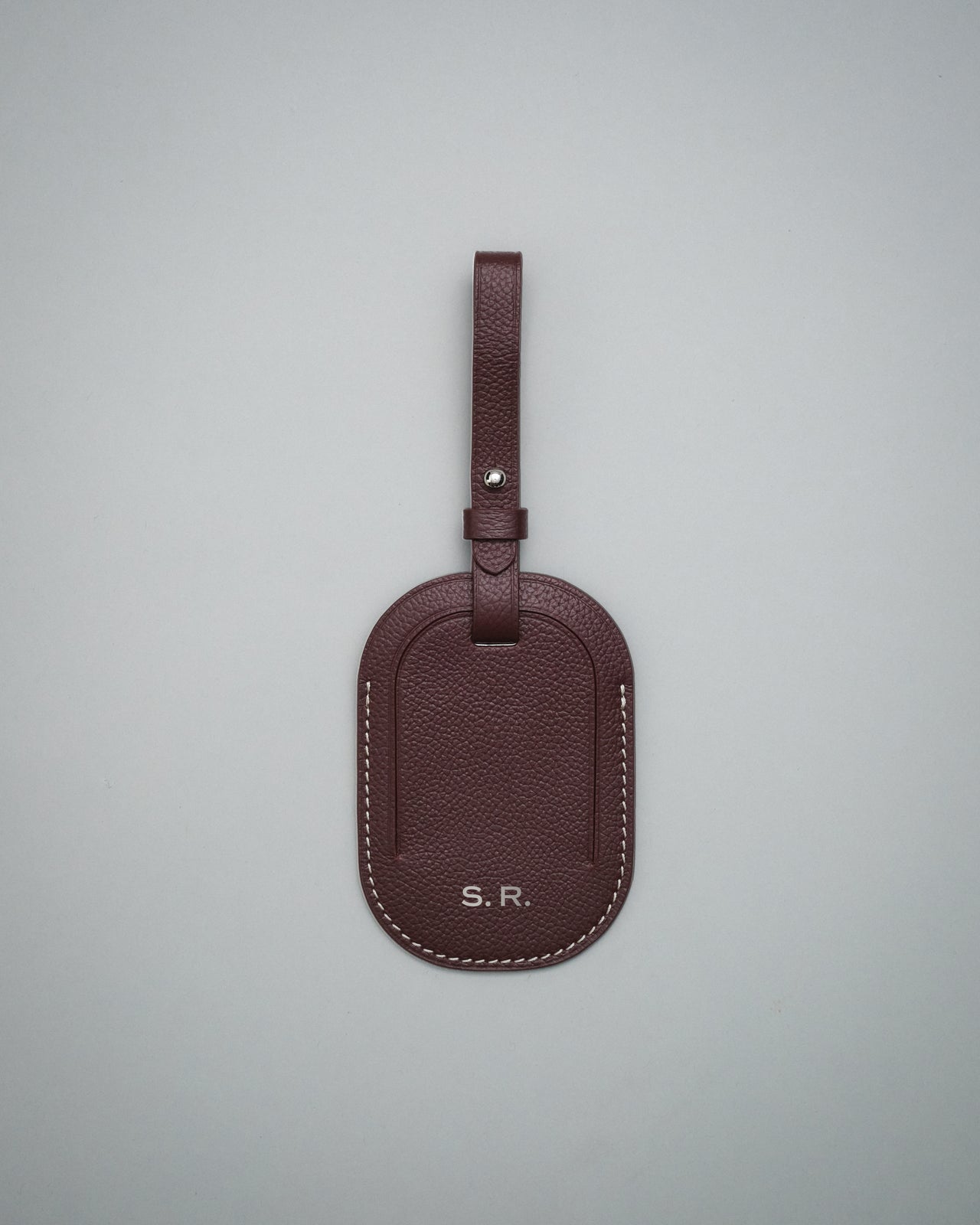 Kensington Leather Luggage Tag
