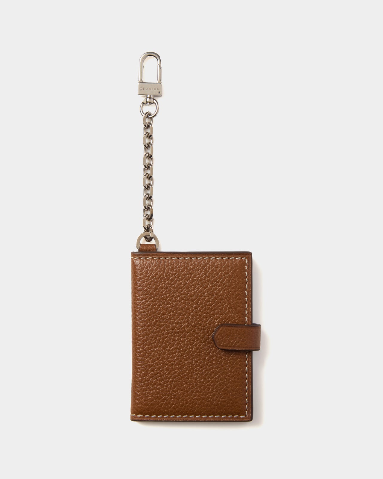 Primrose Photograph Leather Keychain