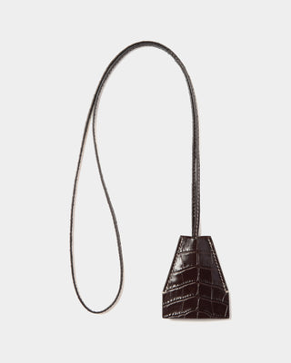 Savile Leather Lanyard