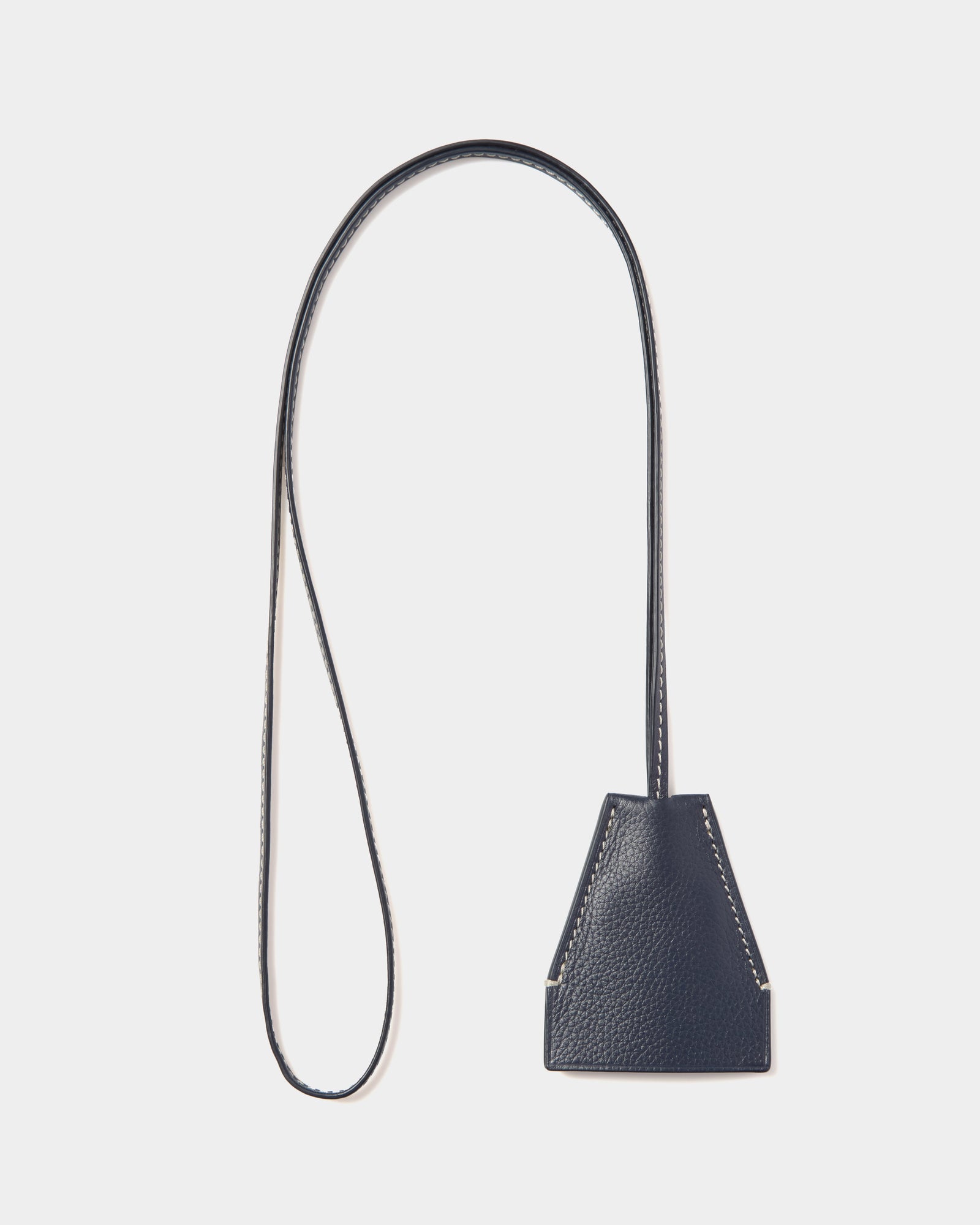 Savile Leather Lanyard